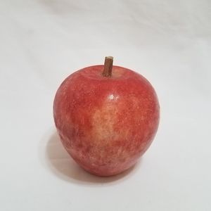 Vtg Italian Alabaster STONE FRUIT APPLE